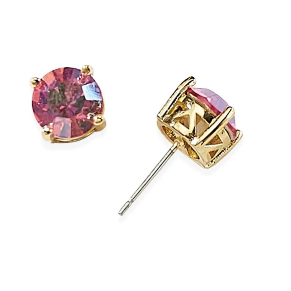 Park Lane Jewelry - Iridescent Coral Impression studs by Park Lane